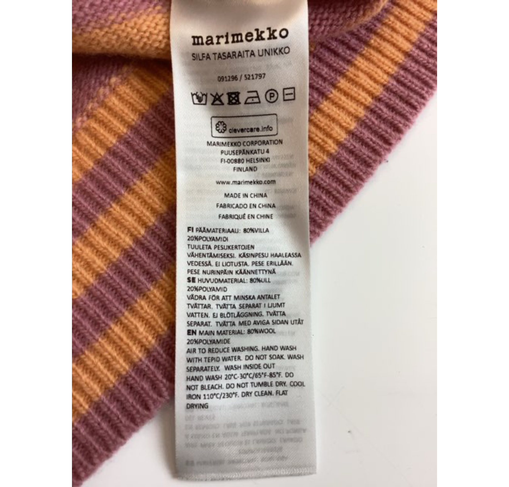 Marimekko Striktrøje